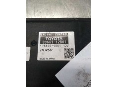 Recambio de centralita motor uce para toyota corolla (e15) 2.0 turbodiesel cat referencia OEM IAM 8966112B01 1758009551 BO 2