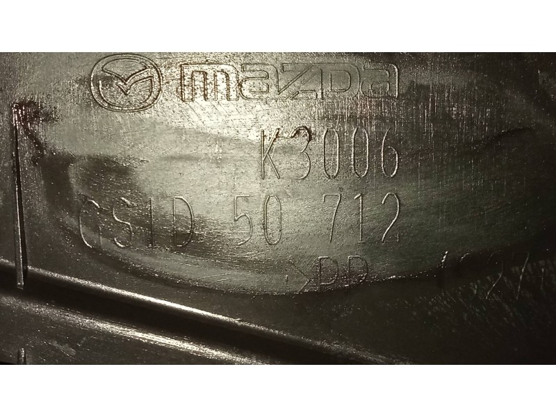 Recambio de rejilla delantera para mazda 6 kombi (gh) 2.0 crtd 140cv active sw referencia OEM IAM GS1D50712  