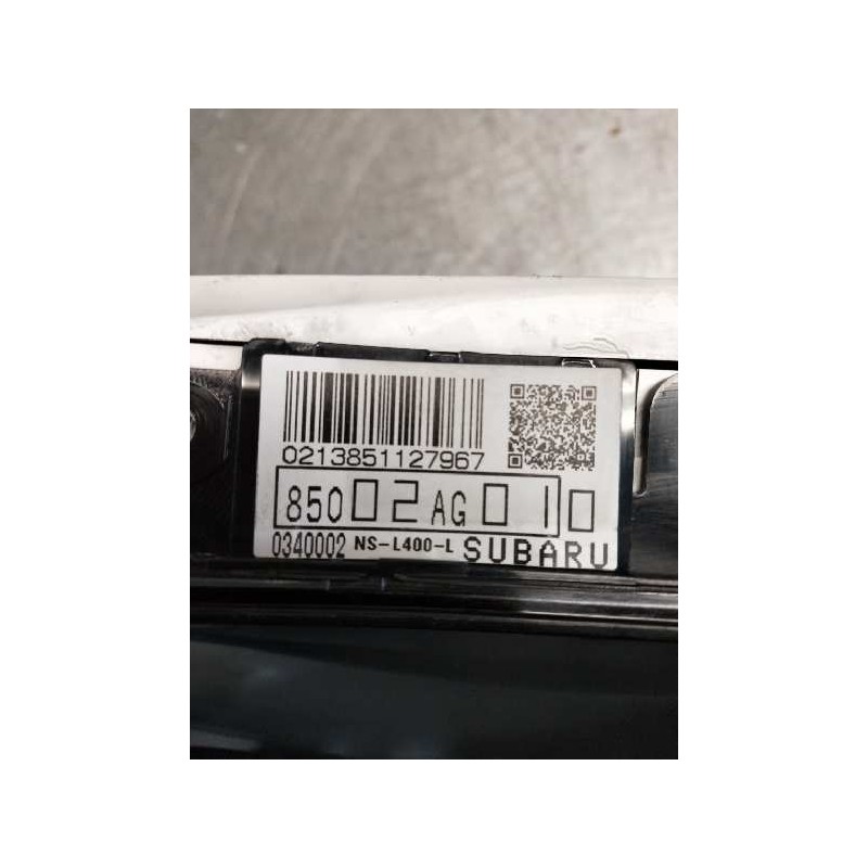 Recambio de cuadro instrumentos para subaru legacy familiar/outback b13 (bp) 2.0 diesel cat referencia OEM IAM 85002AG010  