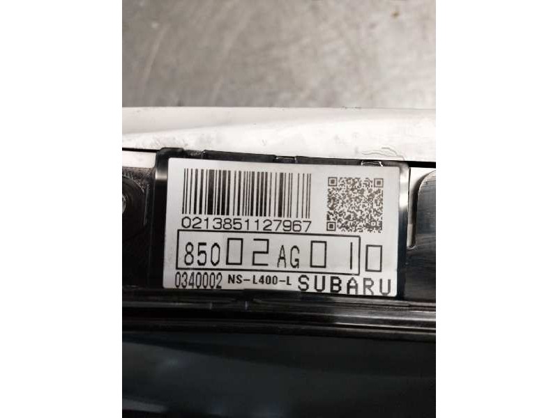 Recambio de cuadro instrumentos para subaru legacy familiar/outback b13 (bp) 2.0 diesel cat referencia OEM IAM 85002AG010  