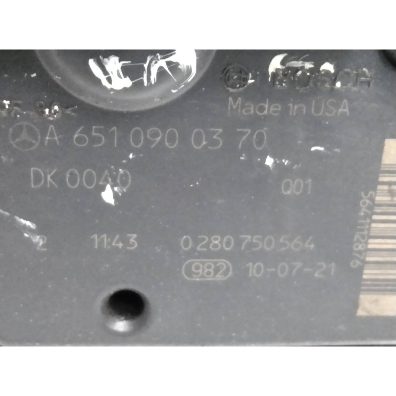 Recambio de caja mariposa para mercedes sprinterii caja cerrada (desde 01.06) 210/213/216 cdi (906.611/613) referencia OEM IAM A
