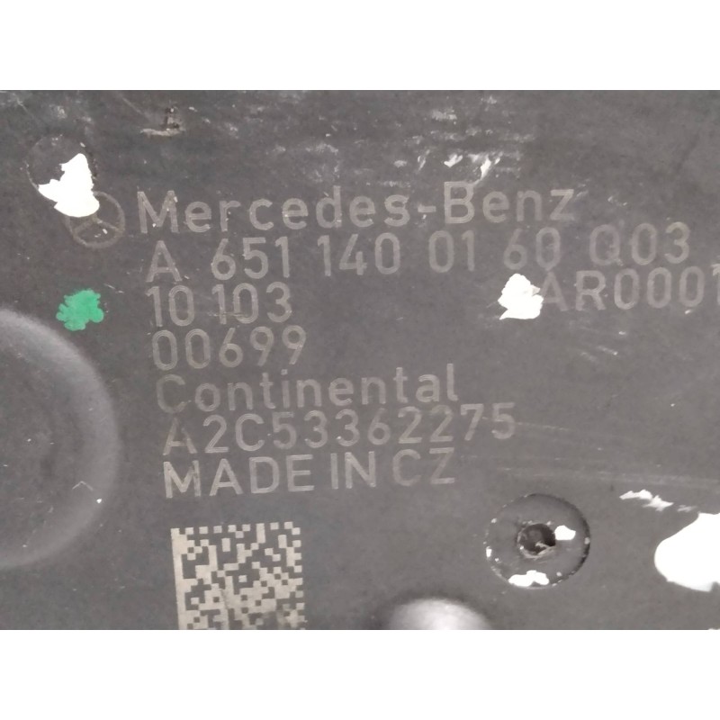 Recambio de valvula egr para mercedes sprinterii caja cerrada (desde 01.06) 309/311/313/315  cdi (906.631/633/635/637) referenci