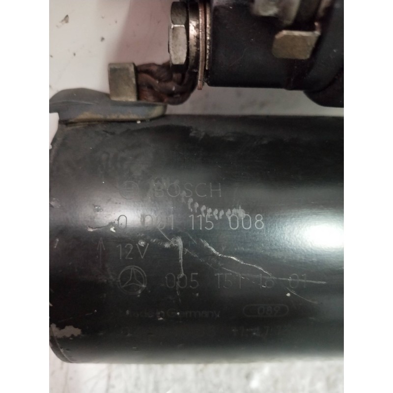 Recambio de motor arranque para mercedes clase a (w168) 170 cdi (168.008) referencia OEM IAM 0001115008 BOSCH CDI Recambio de motor arranque para mercedes clase a (w168) 170 cdi (168.008) referencia OEM IAM 0001115008 BOSCH CDI