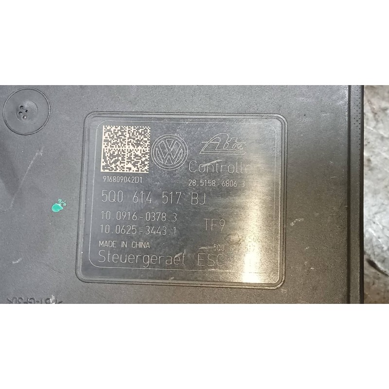 Recambio de abs para volkswagen golf vii lim. (bq1) sport referencia OEM IAM 10091603783 10062534431 5Q0614517BJ 10022008274 5Q0