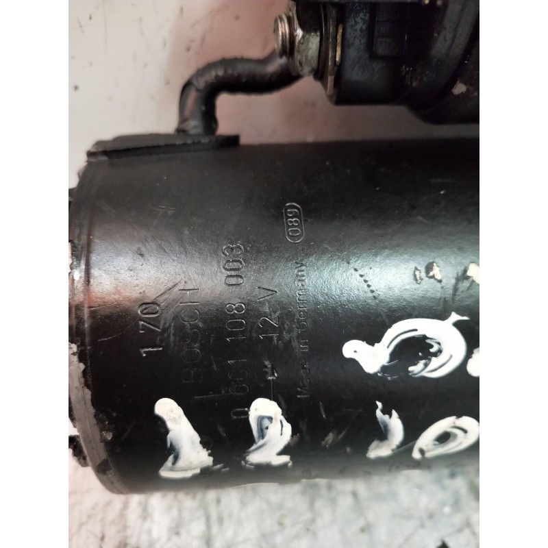Recambio de motor arranque para mercedes clase c (w201) berlina referencia OEM IAM 0001108003 BOSCH 20 I
