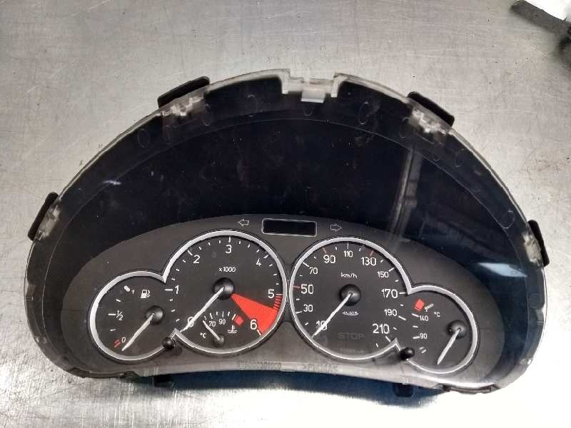 Recambio de cuadro instrumentos para peugeot 206 berlina xs referencia OEM IAM 9656696580  