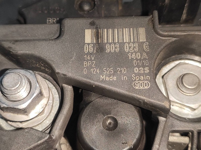 Recambio de alternador para seat exeo st (3r5)(2009>) sport referencia OEM IAM 0124525210 06A903023G 