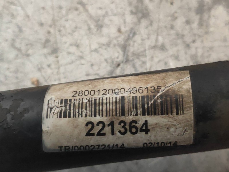 Recambio de transmision delantera izquierda para renault master kombi l1h1 3,0t referencia OEM IAM 221364  