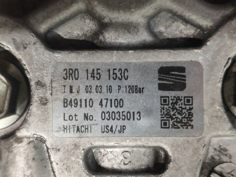 Recambio de bomba direccion para seat exeo st (3r5)(2009>) sport referencia OEM IAM 3R0145153C  