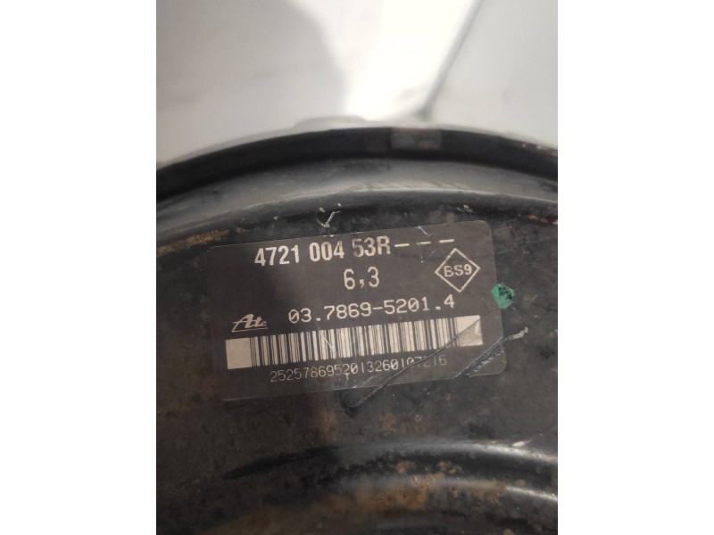 Recambio de servofreno para renault master kombi l1h1 3,0t referencia OEM IAM 03786952014 472100453R 