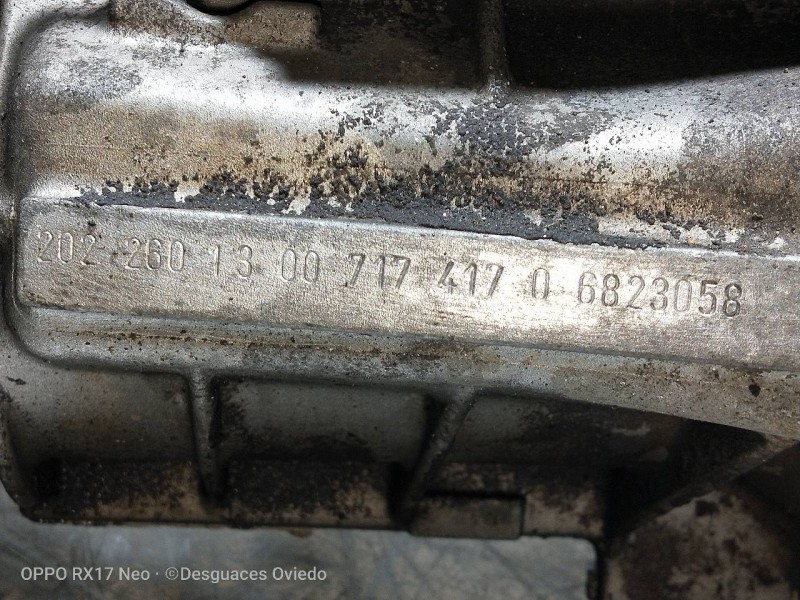 Recambio de caja cambios para mercedes clase c (w202) berlina 250 diesel (202.125) referencia OEM IAM 2022601300 717417 06823058