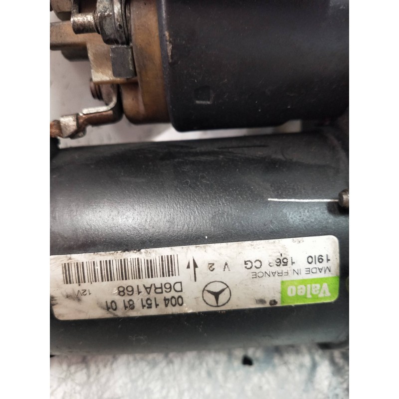 Recambio de motor arranque para mercedes clase clk (w208) cabrio 200 (208.435) referencia OEM IAM D6RA168 VALEO 