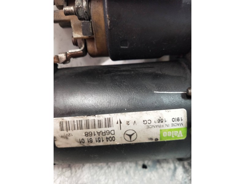 Recambio de motor arranque para mercedes clase clk (w208) cabrio 200 (208.435) referencia OEM IAM D6RA168 VALEO 
