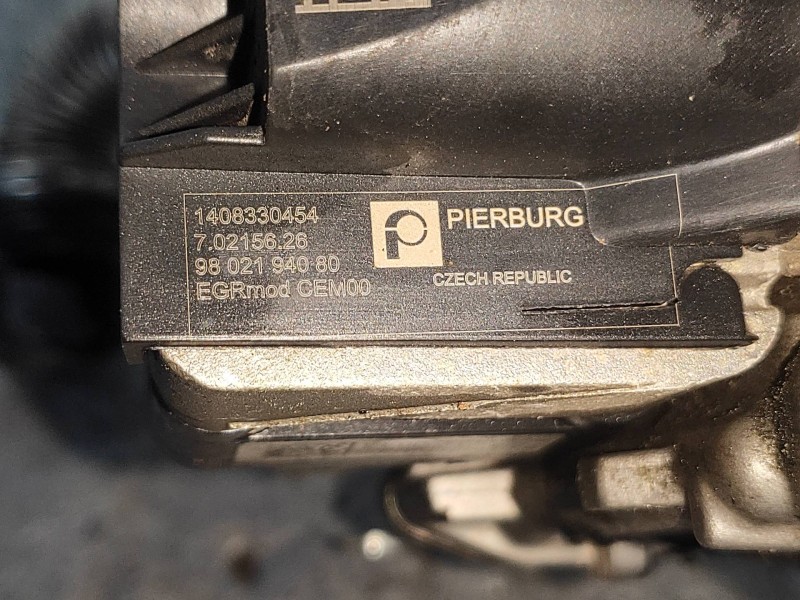 Recambio de valvula egr para citroen c4 berlina collection referencia OEM IAM 9802194080 70215626 1408330454