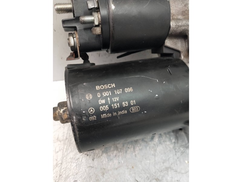 Recambio de motor arranque para mercedes clase c (w203) berlina 230 compressor (203.040) referencia OEM IAM 0001107096 BOSCH I