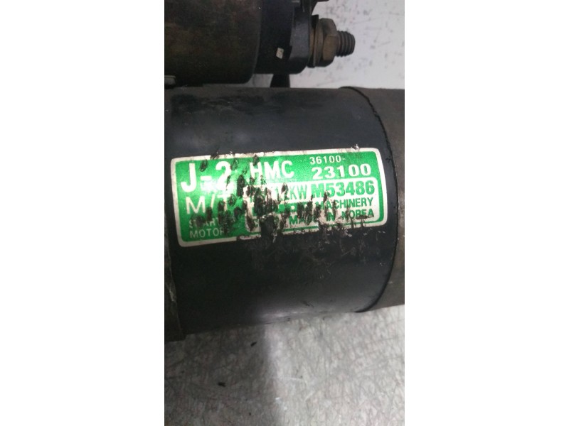 Recambio de motor arranque para hyundai coupe (j2) 2.0 fx coupe referencia OEM IAM 3610023100 M53486  Recambio de motor arranque para hyundai coupe (j2) 2.0 fx coupe referencia OEM IAM 3610023100 M53486