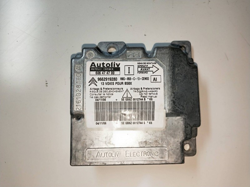 Recambio de kit airbag para citroen c4 picasso sx referencia OEM IAM   