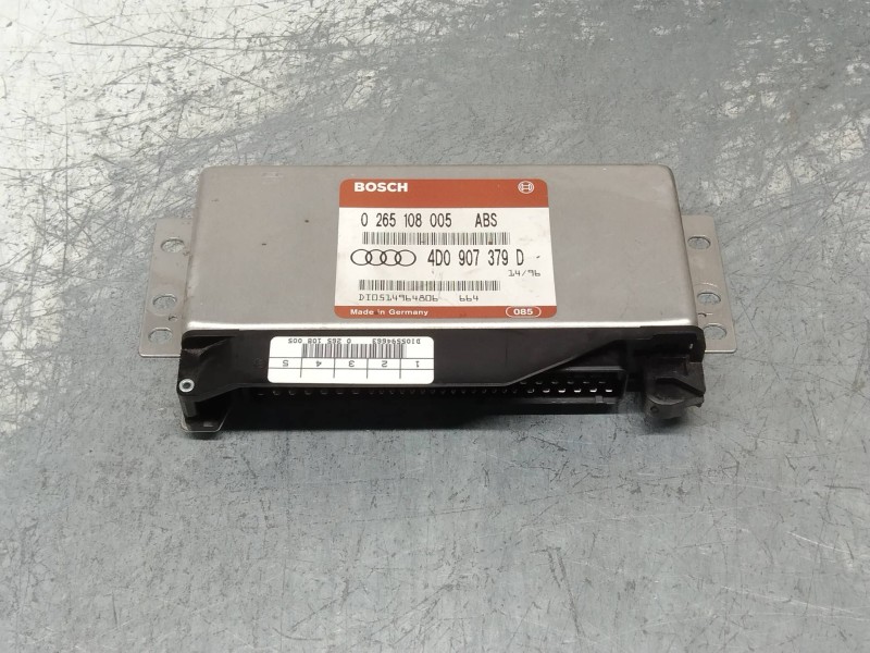 Recambio de centralita abs para audi a6 berlina (c4) 2.5 tdi referencia OEM IAM 0265108005 4D0907379D 