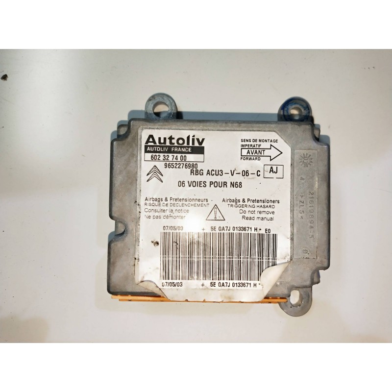 Recambio de kit airbag para citroen xsara picasso 2.0 hdi cat (rhy / dw10td) referencia OEM IAM   