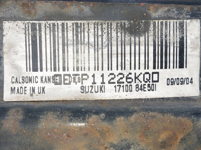 Recambio de electroventilador para suzuki ignis rm (mh) 1.3 ddis diesel cat referencia OEM IAM 1710084E501 P11226KQO 