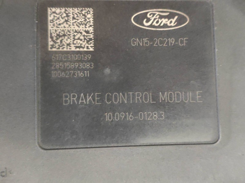 Recambio de abs para ford ecosport (cr6) titanium referencia OEM IAM 10091601283 GN152C219CFGN152B373CE 2234645 10022013814 ATE