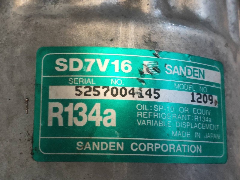 Recambio de compresor aire acondicionado para peugeot 607 (s1) 3.0 v6 24v referencia OEM IAM SD7V161209  