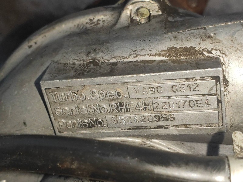 Recambio de turbocompresor para chrysler voyager (rg) 2.5 crd lx referencia OEM IAM 352420956  