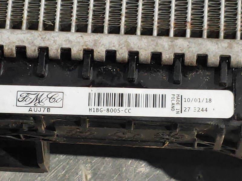 Recambio de radiador agua para ford ecosport (cr6) titanium referencia OEM IAM H1BG8005CC  2372158