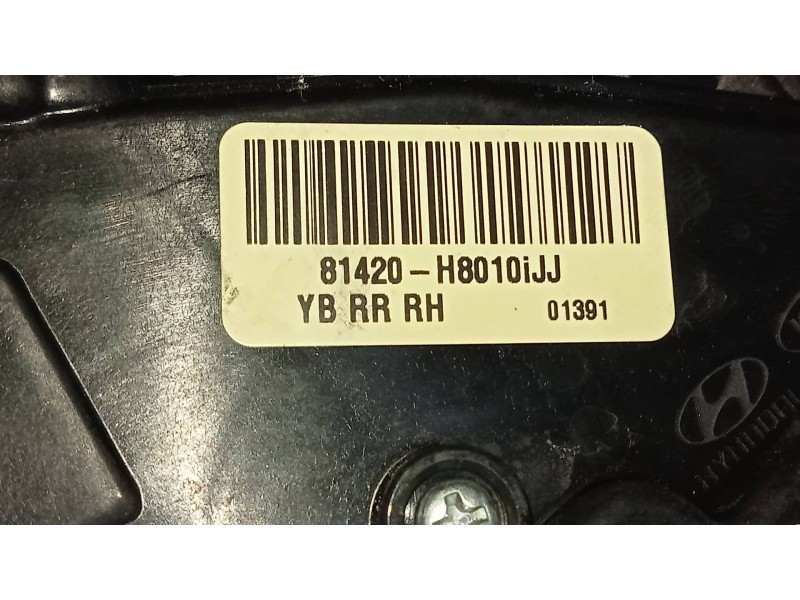 Recambio de motor cierre centralizado trasero derecho para kia rio (yb) drive referencia OEM IAM 81420H8010  
