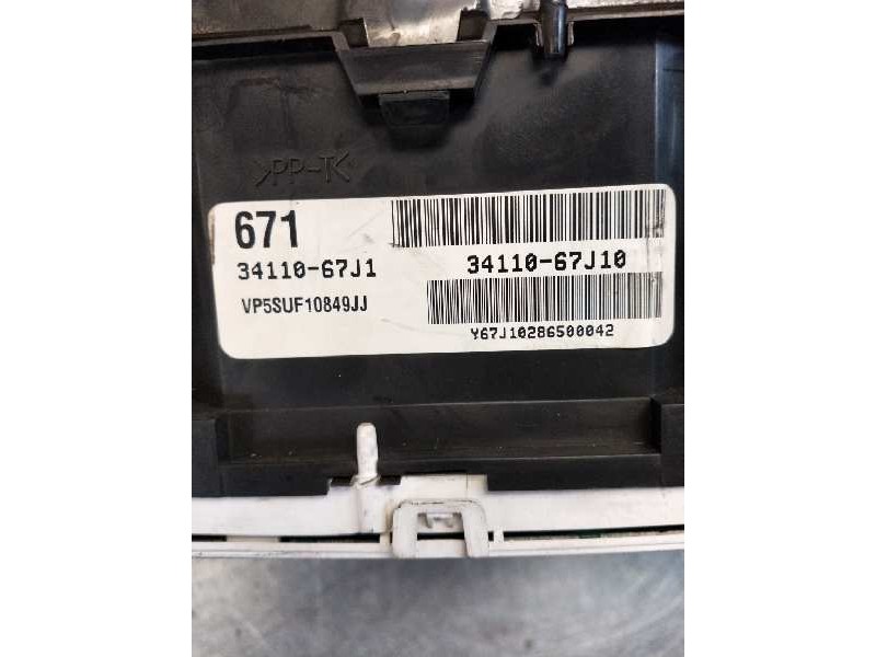 Recambio de cuadro instrumentos para suzuki grand vitara jb (jt) 1.9 ddis turbodiesel referencia OEM IAM 3411067J10 671 