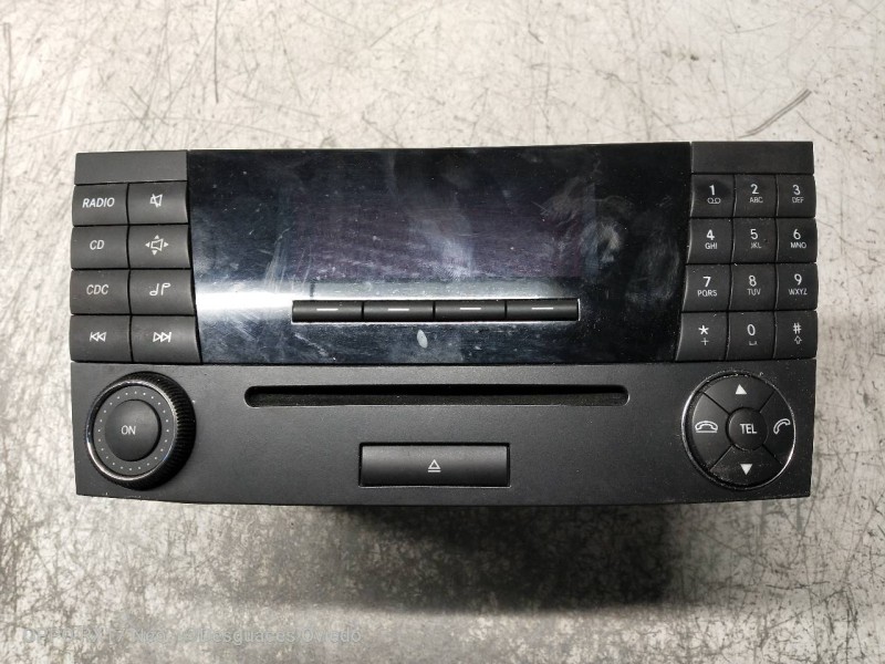 Recambio de sistema audio / radio cd para mercedes clase e (w211) berlina e 320 cdi (211.026) referencia OEM IAM A2118209889  