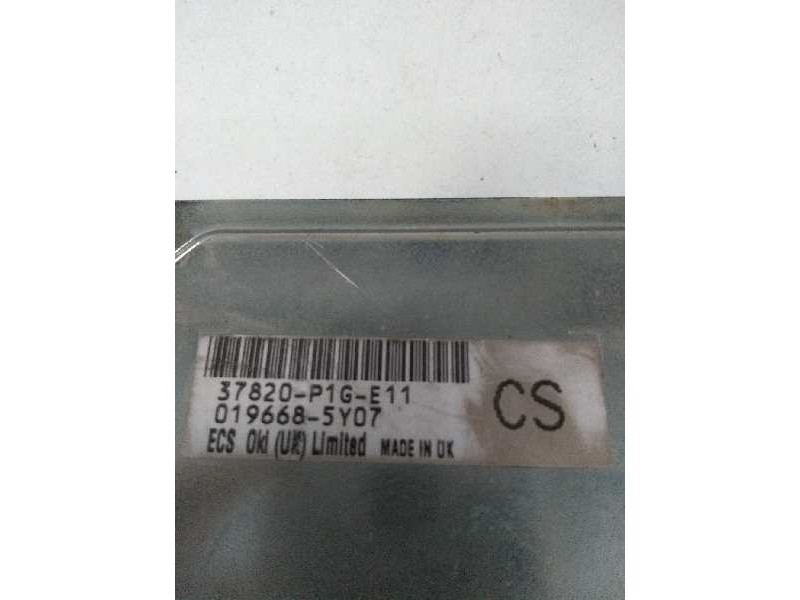 Recambio de centralita motor uce para honda civic berlina .5 (ma/mb) 1.5 cat referencia OEM IAM 37820P1GE11 0196685Y07 CS