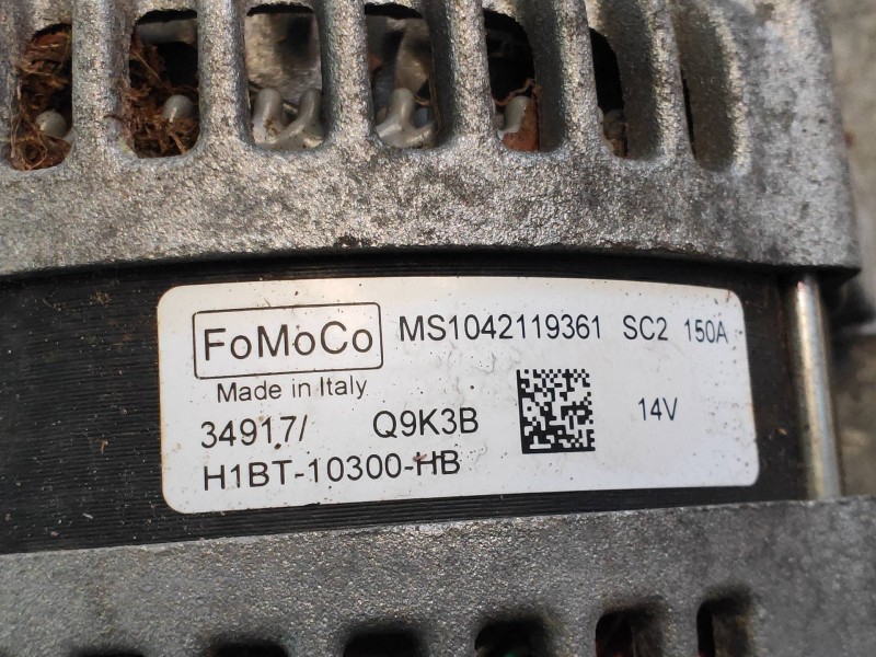 Recambio de alternador para ford ecosport (cr6) titanium referencia OEM IAM H1BT10300HB MS1042119361 2077646