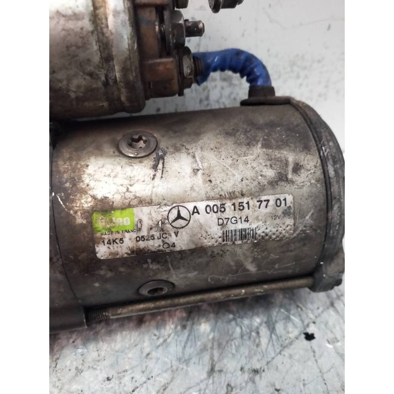Recambio de motor arranque para mercedes clase e (w211) berlina e 270 cdi (211.016) referencia OEM IAM D7G14 VALEO A0051517701 C