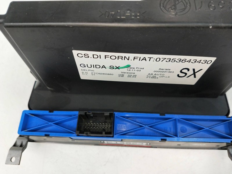 Recambio de mando calefaccion / aire acondicionado para alfa romeo 147 (190) referencia OEM IAM 07353643430 FTC52400860 E14623
