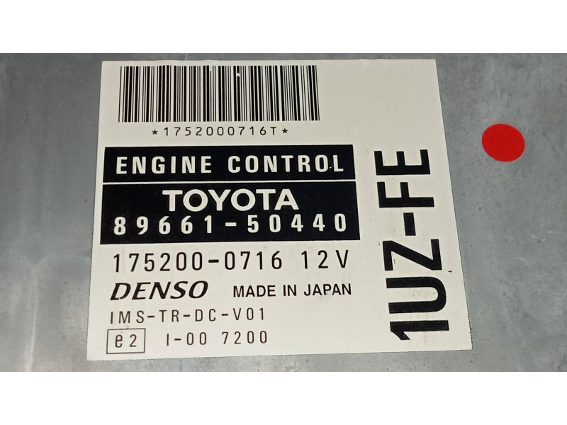 Recambio de centralita motor uce para lexus ls400 (ucf20) básico (ucf 20) referencia OEM IAM 8966150440 1752000716 