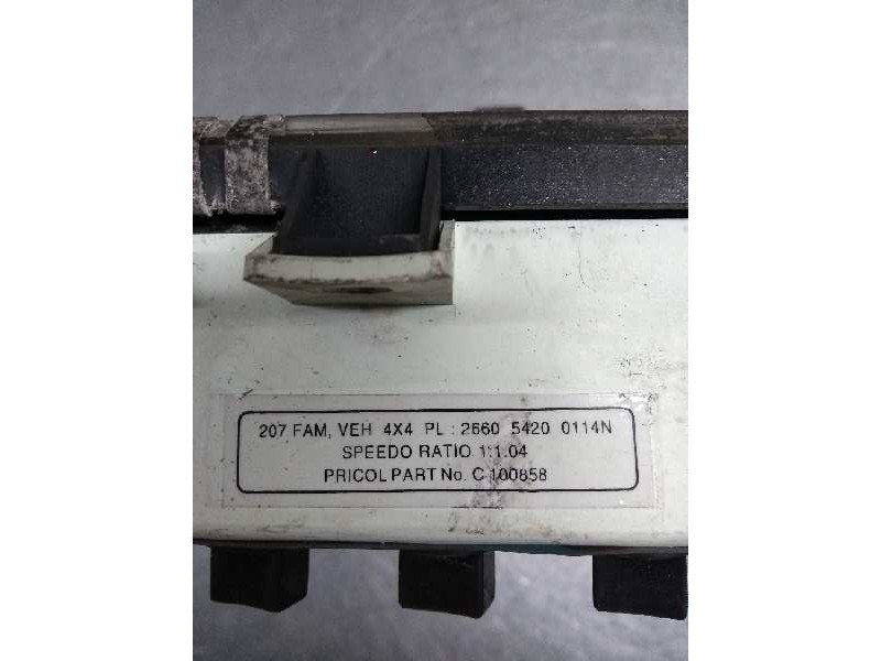 Recambio de cuadro instrumentos para tata telcoline 2.0 tdi referencia OEM IAM 266054200114N  