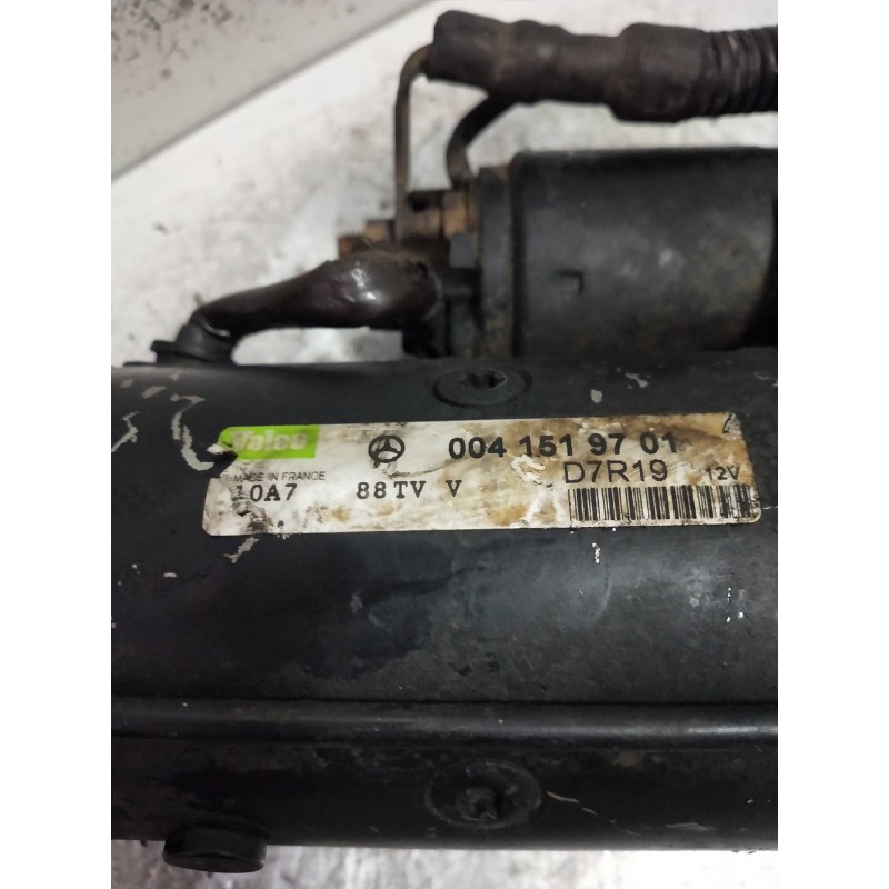 Recambio de motor arranque para mercedes clase e (w210) berlina diesel 300 turbodiesel (210.025) referencia OEM IAM D7R19 VALEO 