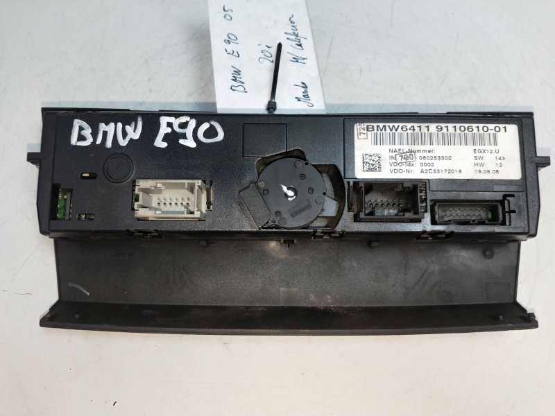 Recambio de mando calefaccion / aire acondicionado para bmw serie 3 berlina (e90) referencia OEM IAM 6411911061001 A2C53172018 