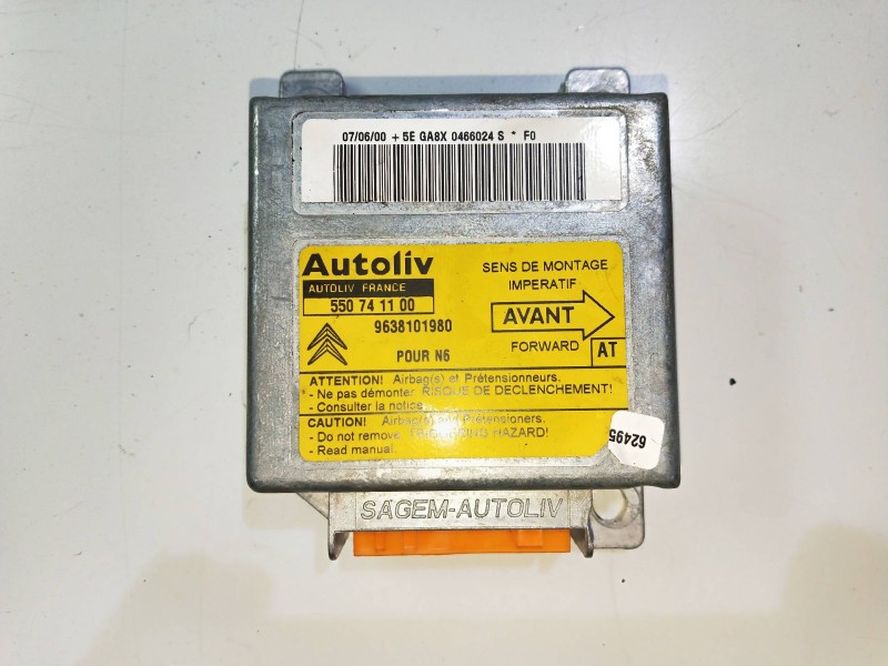 Recambio de kit airbag para citroen xsara berlina 1.9 td sx referencia OEM IAM   97