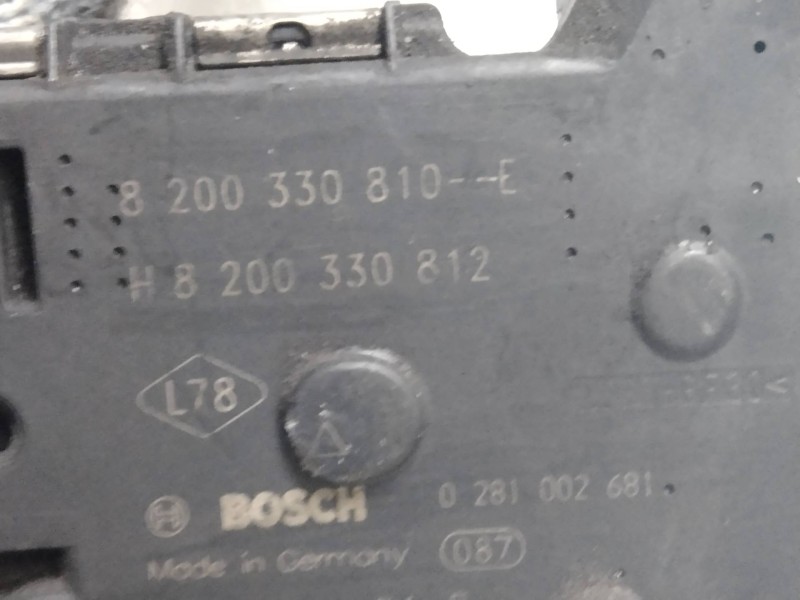 Recambio de caja mariposa para renault espace iv (jk0) expression referencia OEM IAM 8200330810 8200330812 0281002681