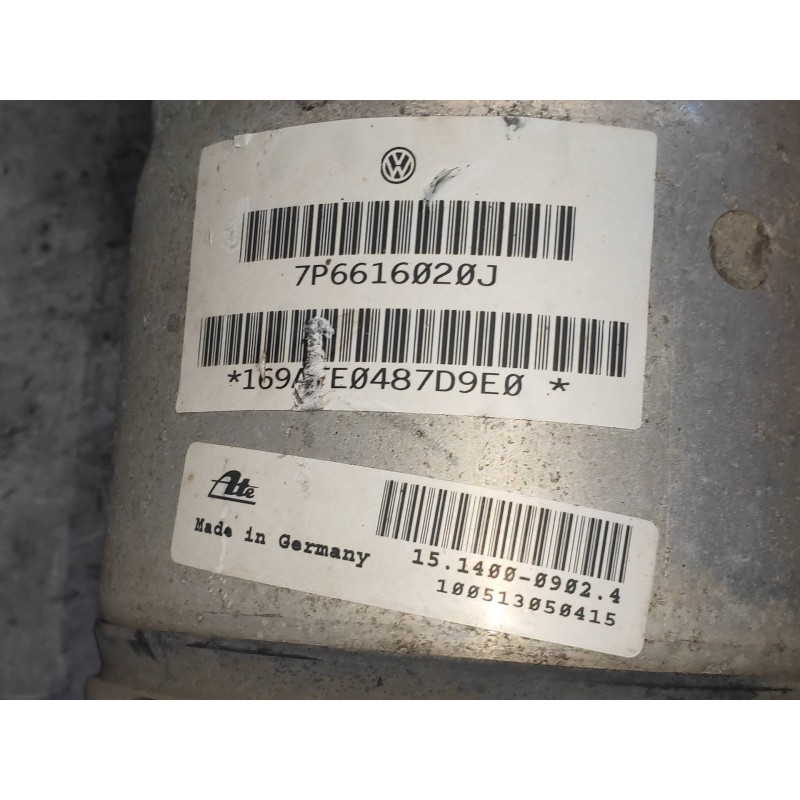 Recambio de amortiguador trasero derecho para volkswagen touareg (7p5) v6 tdi bluemotion referencia OEM IAM 7P6616020J 151400090