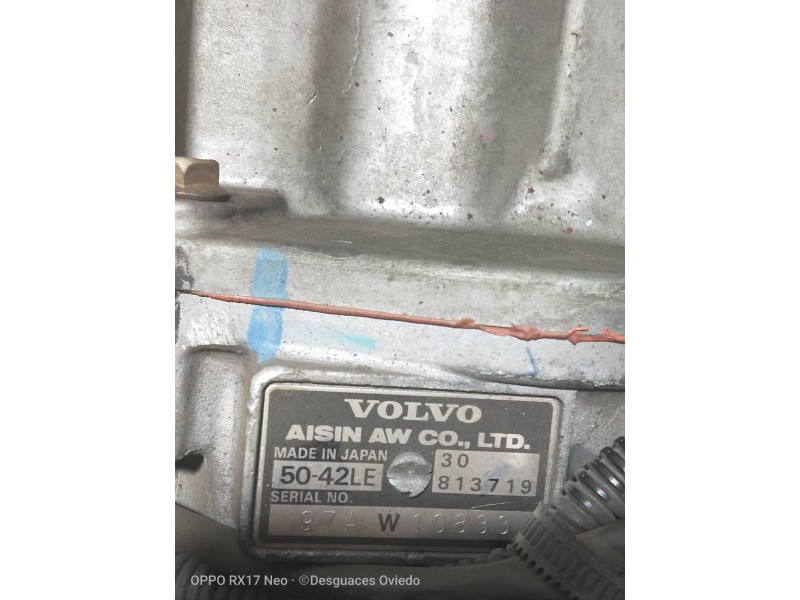 Recambio de caja cambios para volvo s40 berlina 2.0 16v referencia OEM IAM 30813719 5042LE 97AW10833