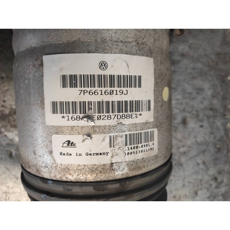 Recambio de amortiguador trasero izquierdo para volkswagen touareg (7p5) v6 tdi bluemotion referencia OEM IAM 7P6616019J 1514000