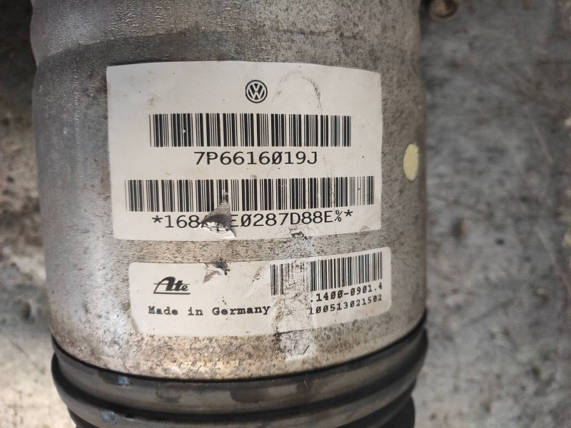 Recambio de amortiguador trasero izquierdo para volkswagen touareg (7p5) v6 tdi bluemotion referencia OEM IAM 7P6616019J 1514000
