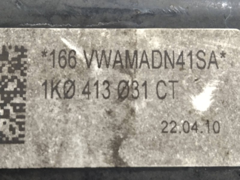 Recambio de amortiguador delantero izquierdo para seat leon (1p1) reference referencia OEM IAM 1K0413031CT  