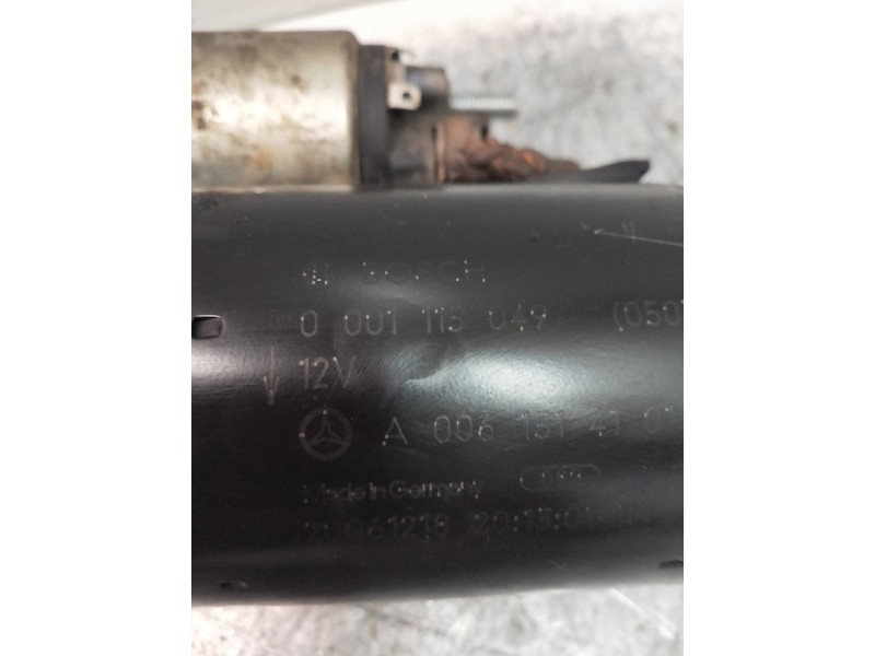 Recambio de motor arranque para mercedes clase e (w212) familiar e 350 bluetec (212.226) referencia OEM IAM 0001115049 BOSCH 