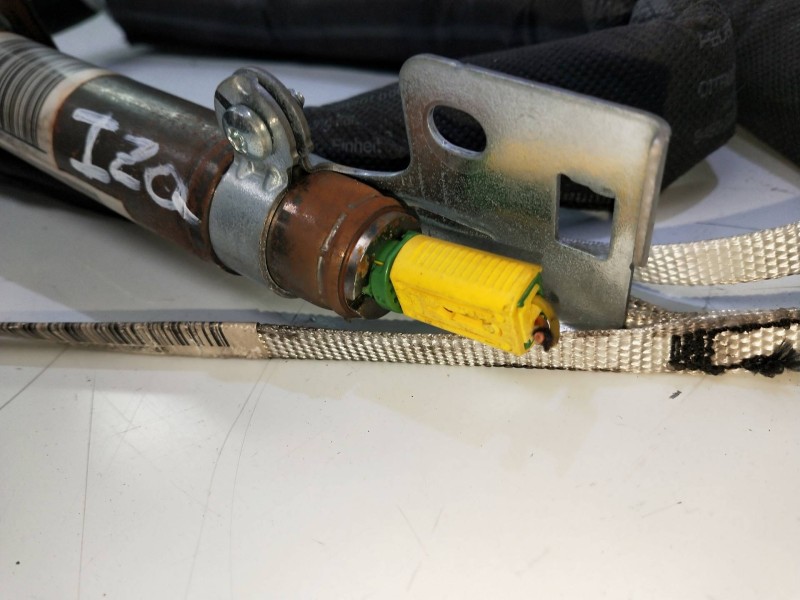 Recambio de airbag cortina delantero izquierdo para citroen c4 berlina 1.6 16v hdi referencia OEM IAM 9646572180  