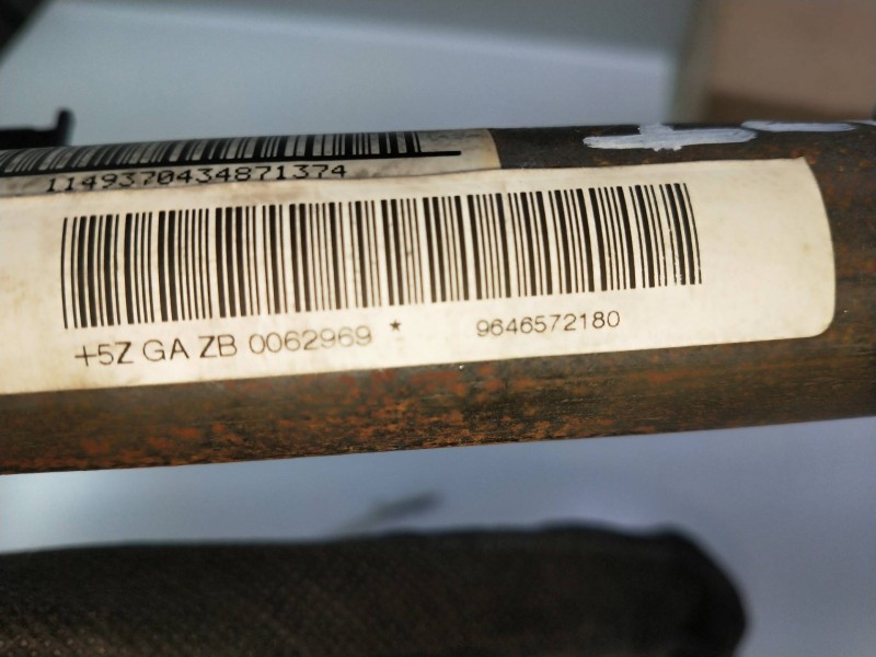 Recambio de airbag cortina delantero izquierdo para citroen c4 berlina 1.6 16v hdi referencia OEM IAM 9646572180  