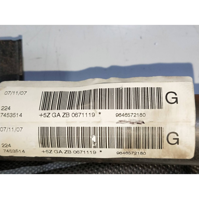 Recambio de airbag cortina delantero izquierdo para citroen c4 coupe collection referencia OEM IAM 9646572180  